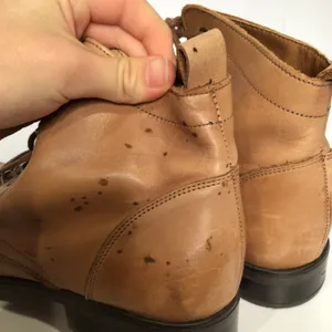 Seaside women's genuine leather boots‎ lace up size 40 boho riding boots thumbnail 4