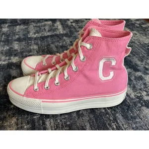 Converse Hi Top Platform Sneakers CTAS Lift Oops Pink A07141C Women’s 8US Bright thumbnail 3