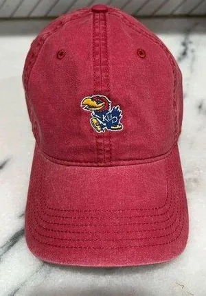 Legacy Women's Kansas Jayhawks Terra Adjustable Hat Red thumbnail 1