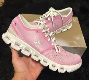 ON CLOUD x 4 petal pink athletic training running lace up shoes sneakers new thumbnail 1