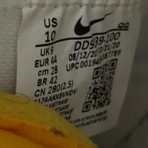 Nike Blazer Mid 77 Vintage Rayguns Womens White Lace Up Sneakers Shoes Size 10 thumbnail 6