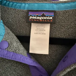 Patagonia Gray and Purple Jacket thumbnail 3