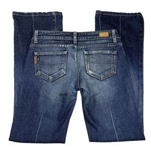 Paige Premium Denim Laurel Canyon Low Rise Bootcut Medium-Dark Jeans Size 26 thumbnail 6