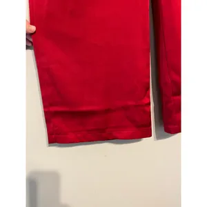 Lulus Modern Approach Red Satin Wide-Leg Pants Size Small thumbnail 7