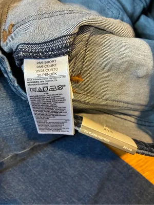 Gap 70's Flare High Rise Denim Stretch Blue Jeans Women's 28 6 Short NWT thumbnail 8