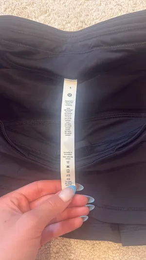 Black Lululemon skirt thumbnail 3