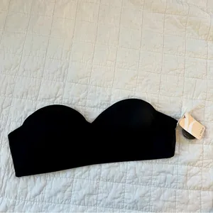 Lively Demi No Wire Strapless Bra Black NEW NWT 38D Straps Included thumbnail 2