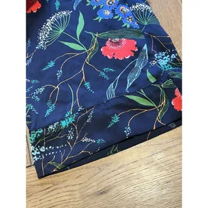 Aerie Pants‎ Women’s Size Small Blue Red Floral Polyester Pockets Lounge thumbnail 15