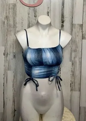Aeropostal blue crop top size XS thumbnail 1
