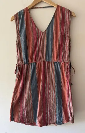 Universal Threads Striped V Neck‎ Dress thumbnail 1