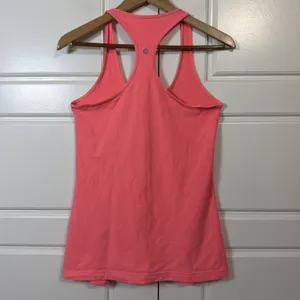 Lululemon Racerback Tank Top Womens 6 Pink Scoop Neck Activewear Gym Yoga thumbnail 6