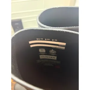Hunter Tall‎ Black Rain Boots Size 5 thumbnail 8