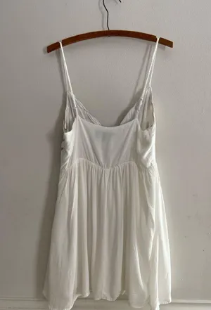 Lulus Daisy Petal Pickin’ Embroidered Dress Size L Festival Boho Whimsy Fairy thumbnail 9