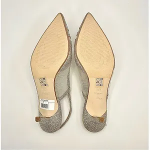 Dune London Dianas Gold Mesh Glitter Slingback‎ Kitten Heel Pumps Wedding 8 NWOB thumbnail 9
