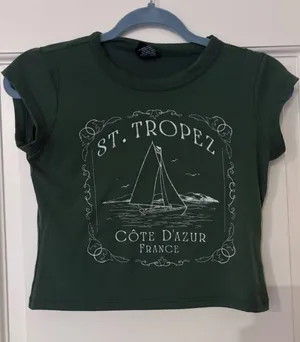 Urban Outfitters Saint Tropez French Riviera Graphic Tee thumbnail 1