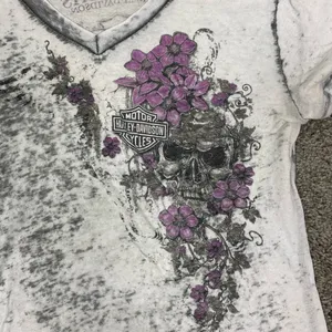 Y2k womens harley‎ davidson tshirt thumbnail 2