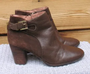 Louise et Cie Womens 10 Brown Ankle Boots thumbnail 1
