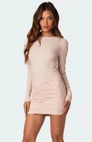Edikted Pink Dress thumbnail 4