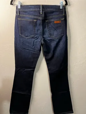 Joe’s Jeans Starlet Slim Mini Bootcut Victoria Wash Dark Denim Jeans thumbnail 7
