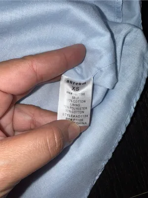 Aureum The Label White Cut Out Dress Shirt Mini Dress Size XS thumbnail 7