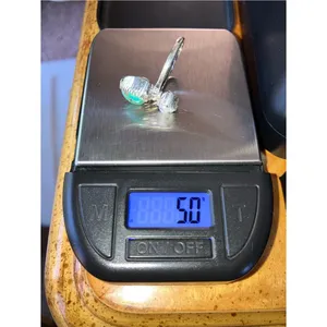 Royston Turquoise White Buffalo Sterling Silver Ring Size 7 thumbnail 9