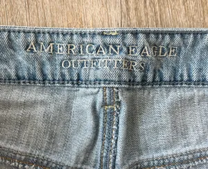 American Eagle Womens Light Wash Hi-Rise Shorts - 6 thumbnail 5