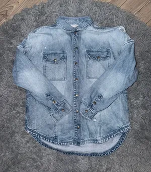 American Eagle Offline by Aerie Oversized Denim Jean Jacket thumbnail 1