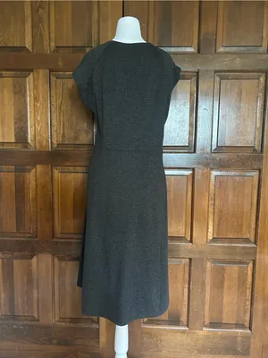 Patagonia Seabrook Bandha Dress Medium Forge‎ Grey Heather Knit Capsleeve 58731 thumbnail 5