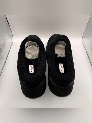 NWB Coach Women's Cecelia Slip-On Platform Clogs size 7 thumbnail 5