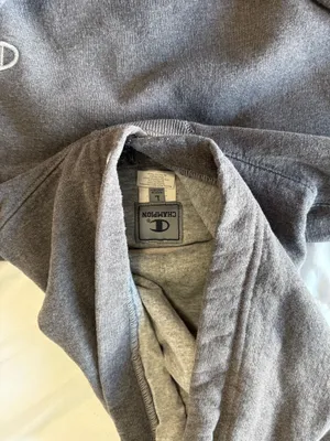 Champion Gray Hoodie | Size Large thumbnail 2