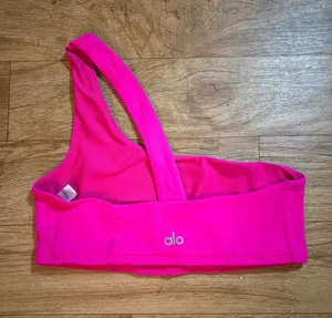 Alo Yoga Pink Sports Bra thumbnail 1