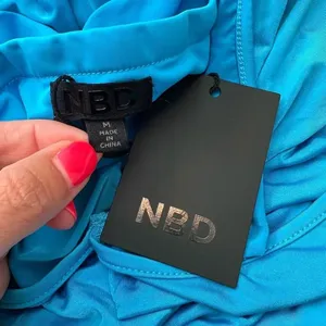 NWT NBD Antoine‎ Mini Dress Blue thumbnail 7