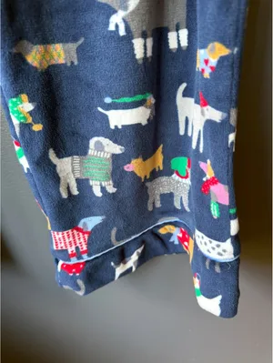 Secret Treasures Blue Dog Print Lounge Pants Size 4-6 thumbnail 4