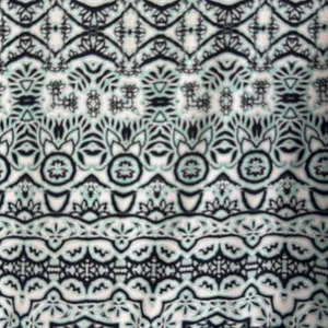The Limited Teal Navy Medallion Print Sleeveless Elastic Waist‎ Shift Dress L thumbnail 2