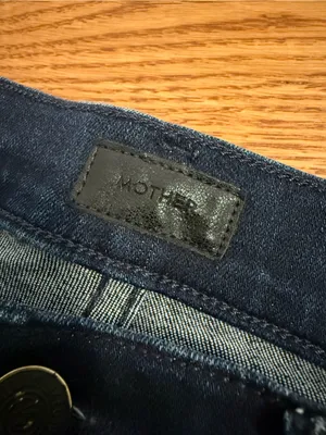 MOTHER Denim Jeans The Hustler Ankle Fray size 26 thumbnail 7