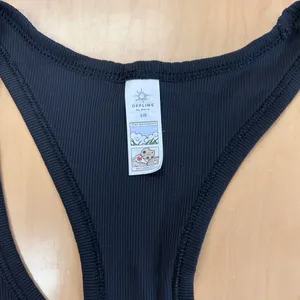 Offline By Aerie Black Racerback Tank thumbnail 4