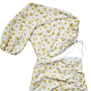 NEW‎ SABO Reverie Cutout Floral Dress Size Small Vacation Resortwear thumbnail 5