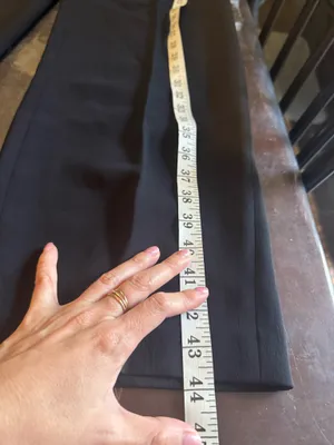 Aritzia Effortless Pant Black Wide Leg , Supper High Rise, Length Full Size 4 thumbnail 6