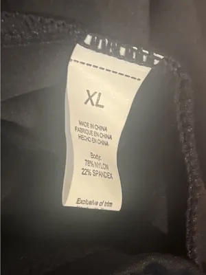 Qinsen Activewear Dress Black XL Pockets Sports Tennis Golf Casual thumbnail 6