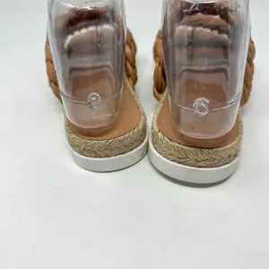 NEW Marc Fisher Women's Jaimee Flat Espadrilles Slip-On Leather Sandals Size 6 thumbnail 10