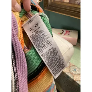 Roxy Womens Multi Color Striped Knit Sleeveless Maxi Dress Medium ERJKD03322 thumbnail 6