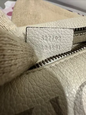 Gucci Off-White/Light Beige Leather Logo Web Belt/Body Bag thumbnail 12