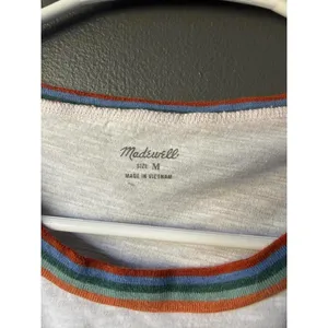 Madewell Women's Short Sleeve Casual Top, Size M thumbnail 2