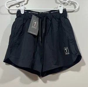 1st Phorm Women's Black Athletic Running Shorts thumbnail 1