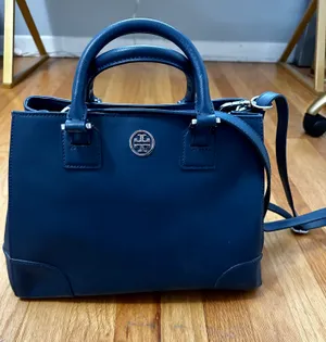 Tory Burch Robinson Triangle Tote thumbnail 1