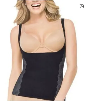 Spanx red hot shapewear luxe & lean open bust L cami tank thumbnail 1