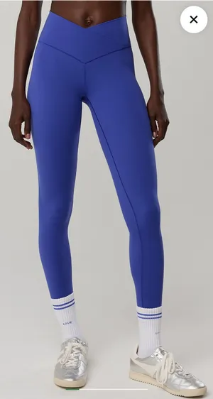 Aerie blue leggings thumbnail 1