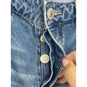 American Eagle Womens‎ 8short Tomgirl Distressed Button Fly Ripped Denim Bin9 thumbnail 2