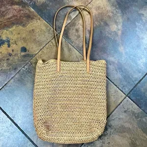 Vacay Beach Tote Bag Brown thumbnail 8