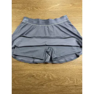 Nike Dri-FIT Tennis Skort Womens L Gray Built In Shorts Flared Athletic Skirt thumbnail 7
